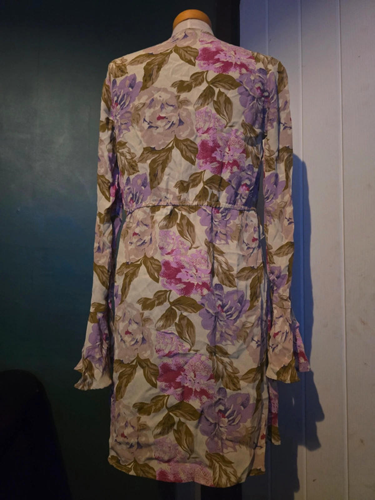 River Island 'in other words' Floral Ruffle Tea Dress