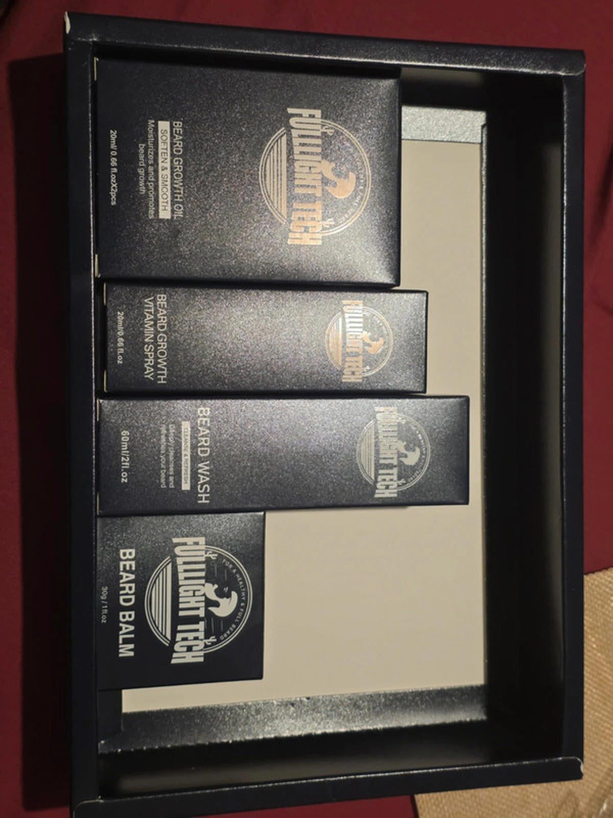 Fulllight Tech Beard Grooming Kit for Men 8-in-1 Beard Care Set – NEW & Sealed
