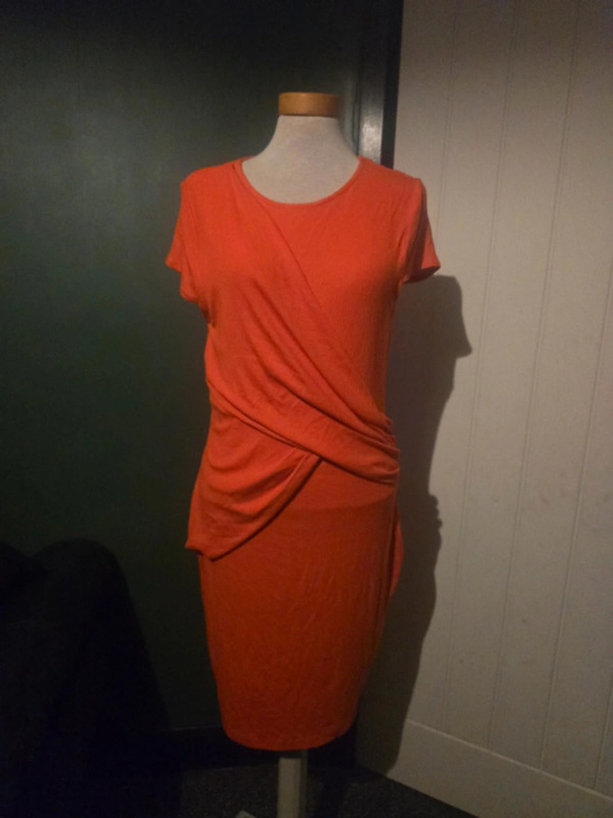 River Island ribbed body dress