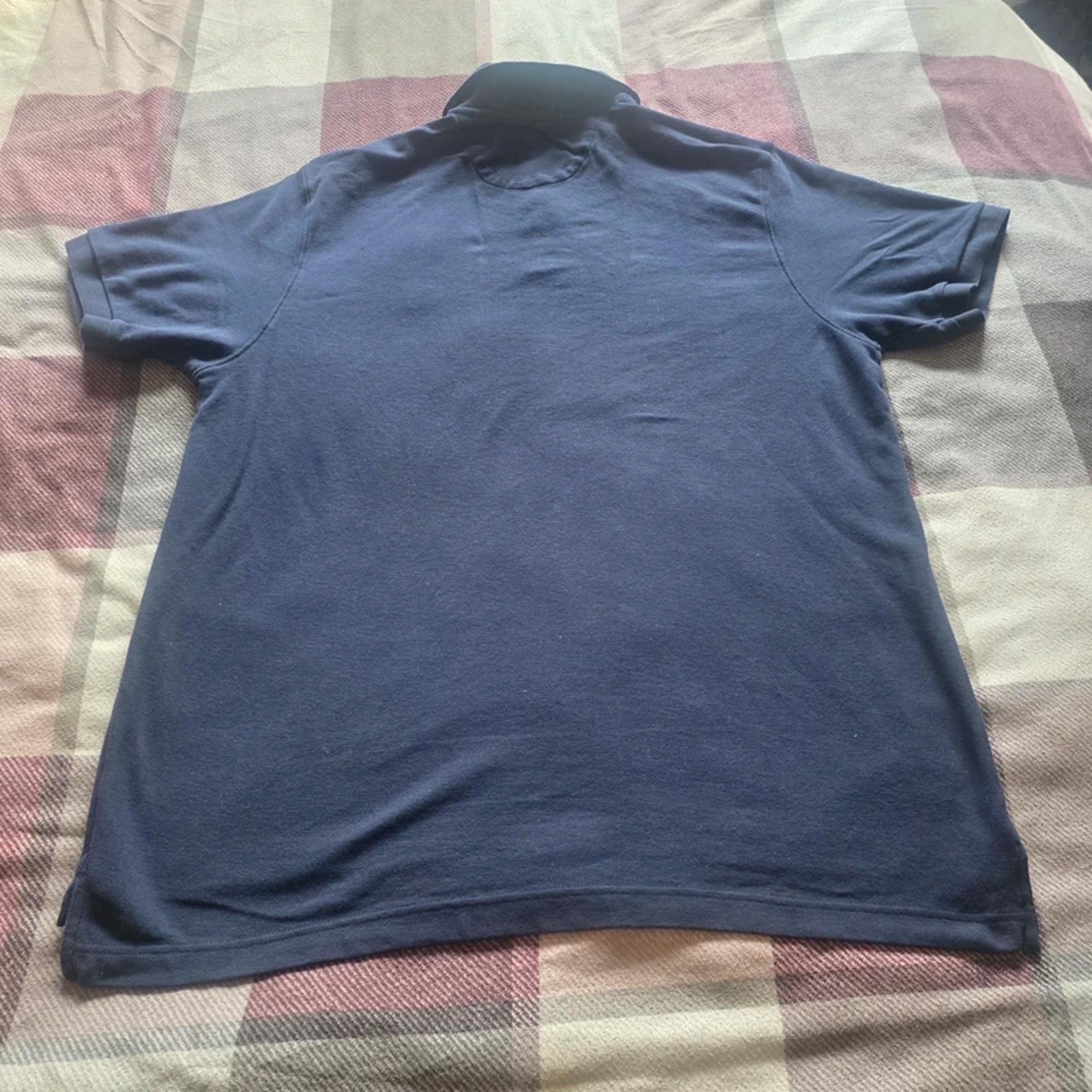 Chaps Ralph Lauren Polo Shirt XXL Navy Blue Short Sleeve Classic Fit Mens