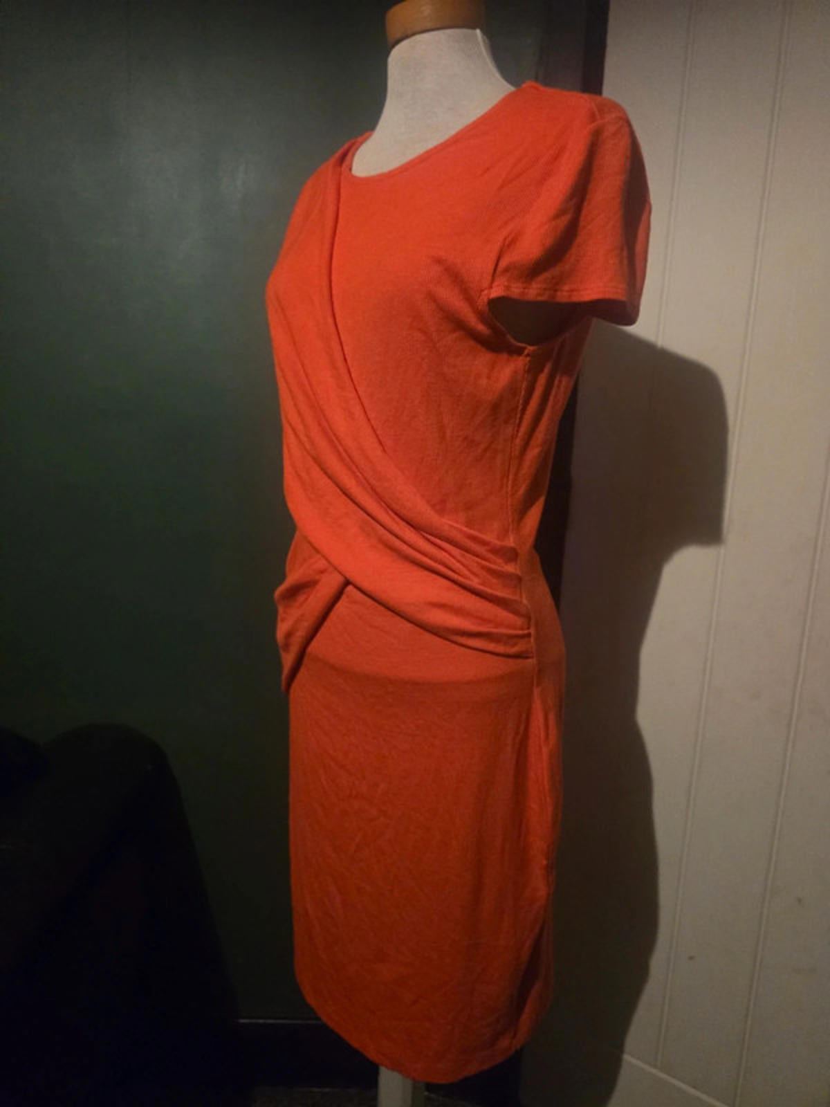 River Island ribbed body dress