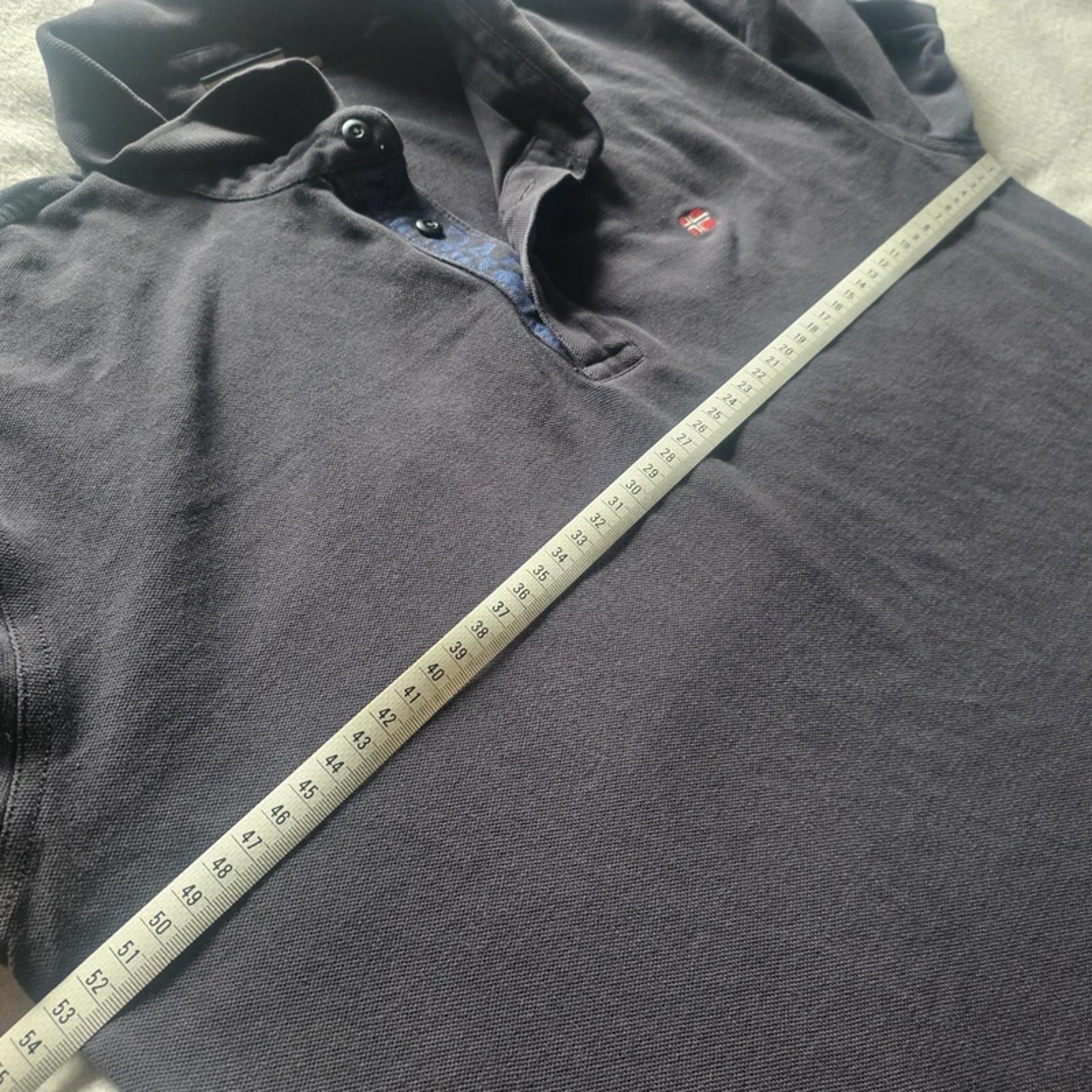 Napapijri Geographic Polo Shirt XL Dark Navy  Logo