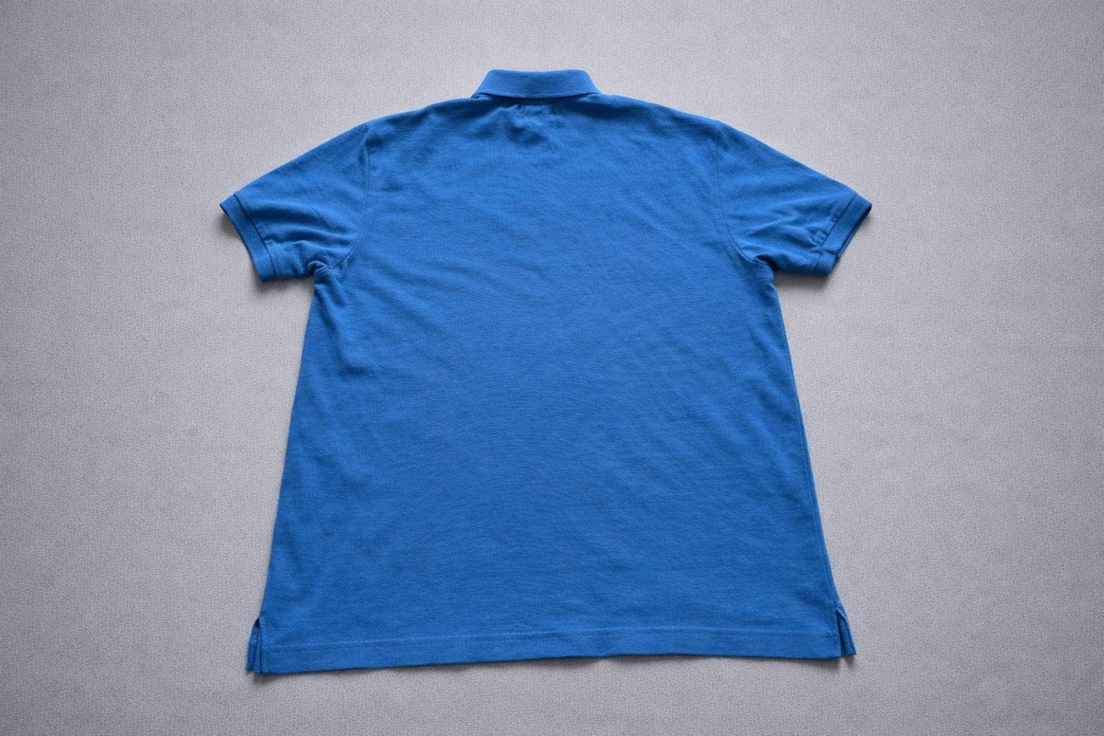 Kappa Polo Shirt Mens Large Blue Classic Logo Short Sleeve Casual Sports Top L